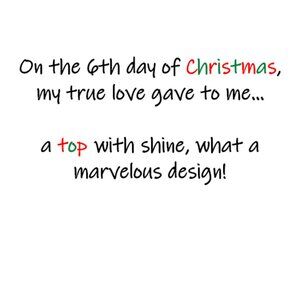 "12 Days of Christmas" - Day 6: Tops at least 30% off regular closet price!